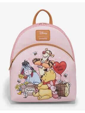 Loungefly Disney Winnie The Pooh Valentine's Day Mini Backpack NWT